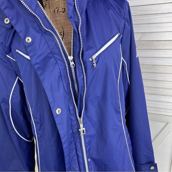 ZeroXPosur Soft Shell Ski Winter Jacket Coat Blue Medium - Picture 7 of 15